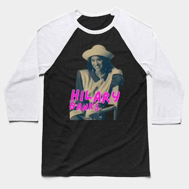 hilary banks Baseball T-Shirt by graphicaesthetic ✅